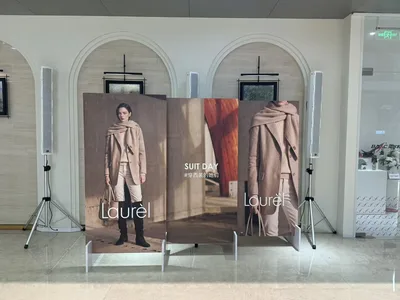 Portable exhibition backwall system