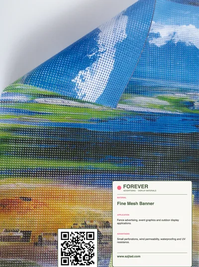 Mesh banner