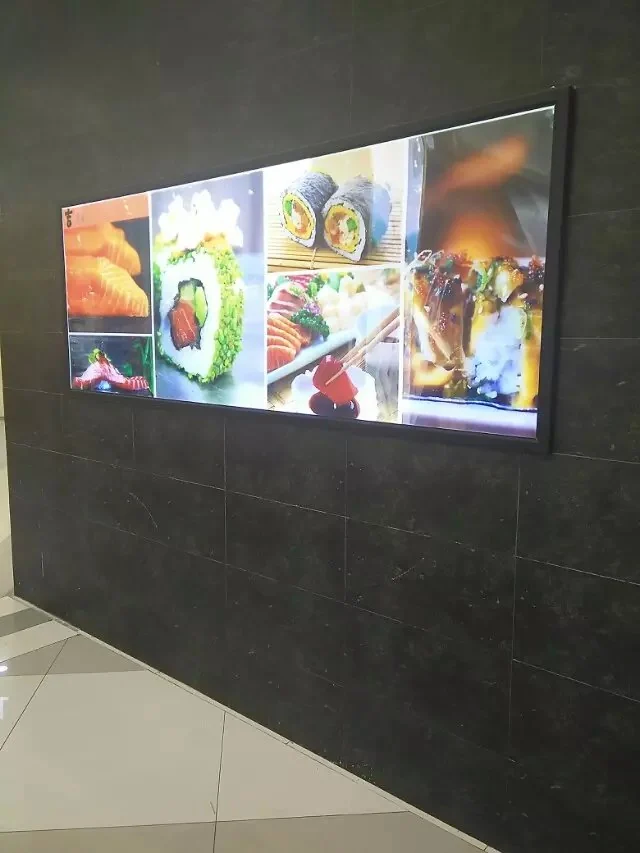Finished lightboxes