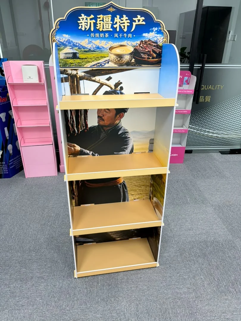 Tiered merchandise displays